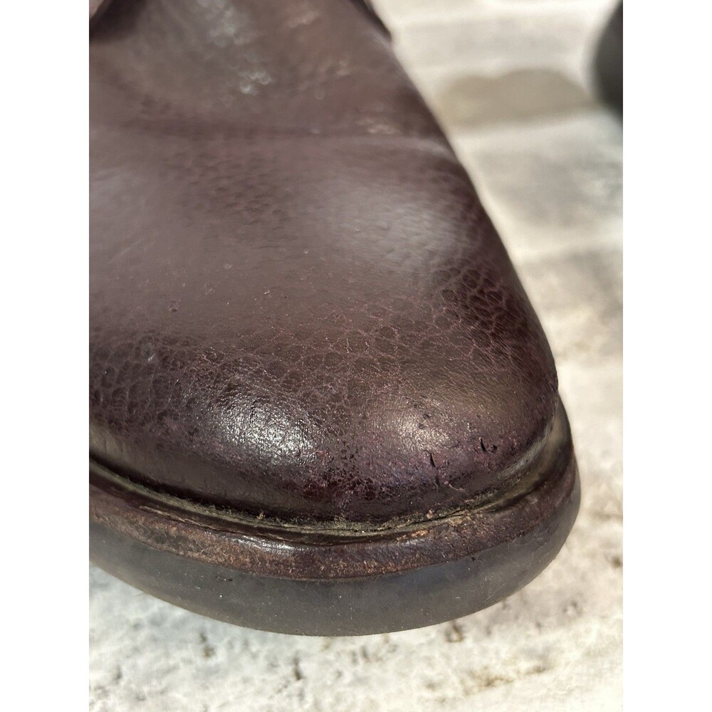 Giorgio Armani Men’s Size 11 Pebbled Leather Chukka Boots X2M236 Made In Italy - Picture 8 of 11